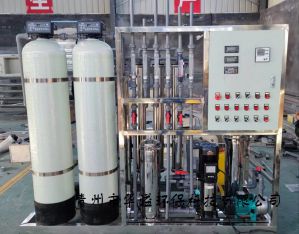 0.5噸雙級反滲透設備 水處理設備 超純水設備 一體機去離子水設備